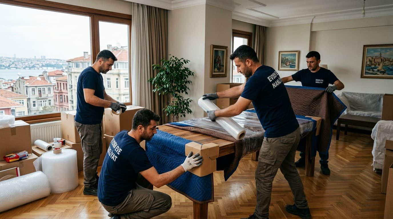 Taşınma öncesi koli hazırlığı